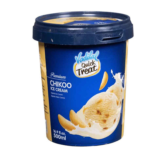 VAD CHIKOO ICE CREAM 500ML