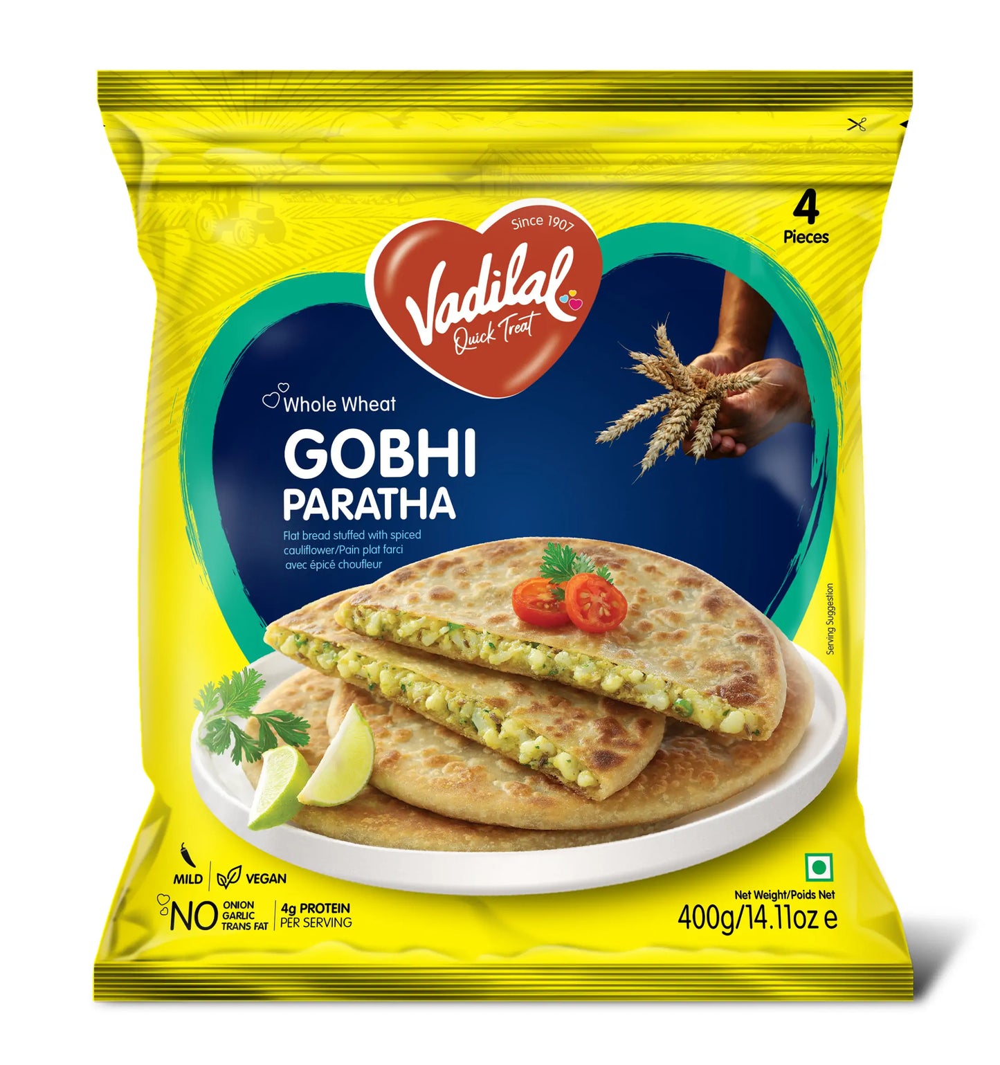 VAD GOBHI PARATHA 4QT