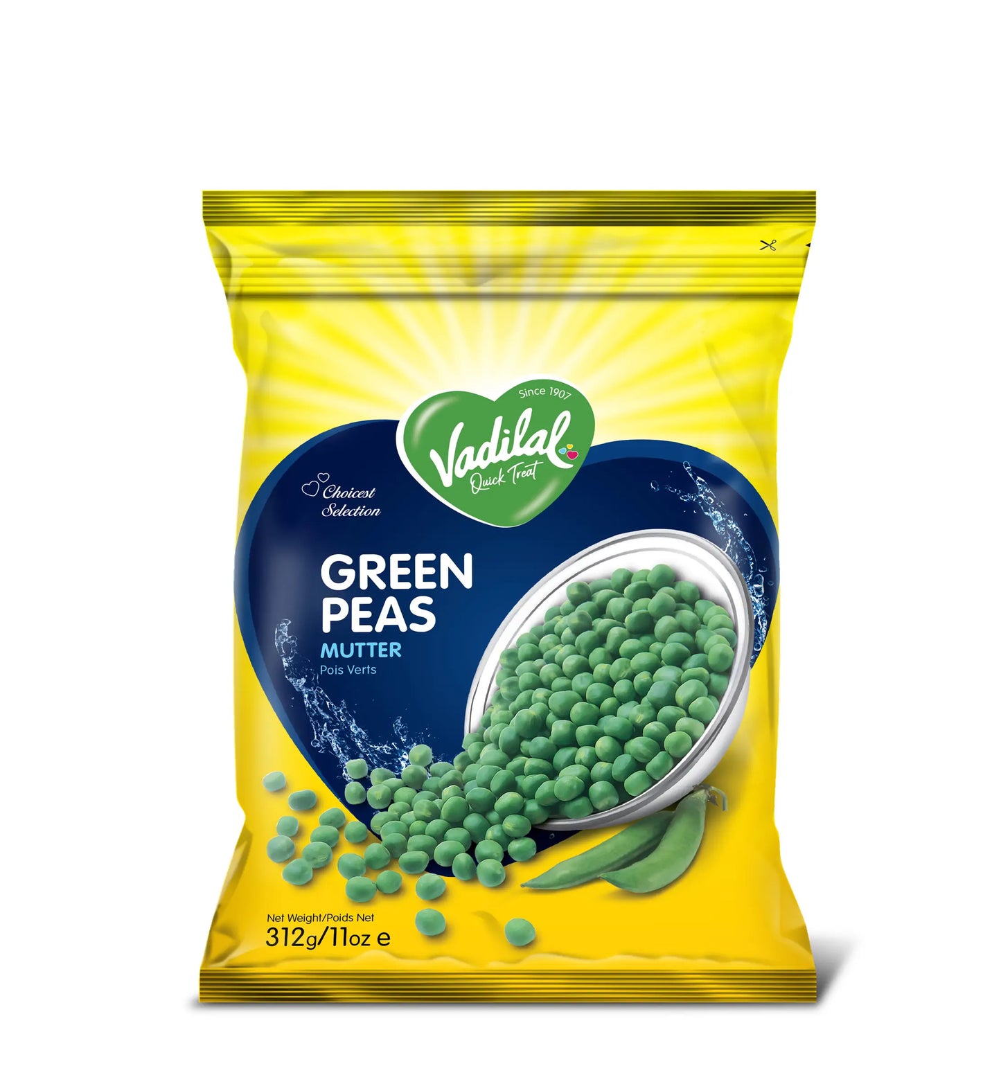 VAD GREEN PEAS MUTTER 11OZ