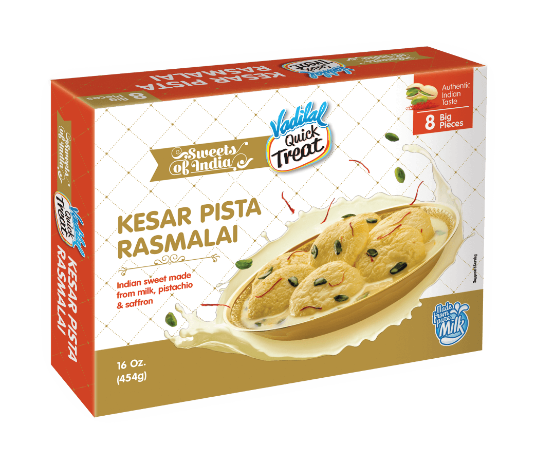 VADILAL KESAR PISTA RASMALAI 32OZ