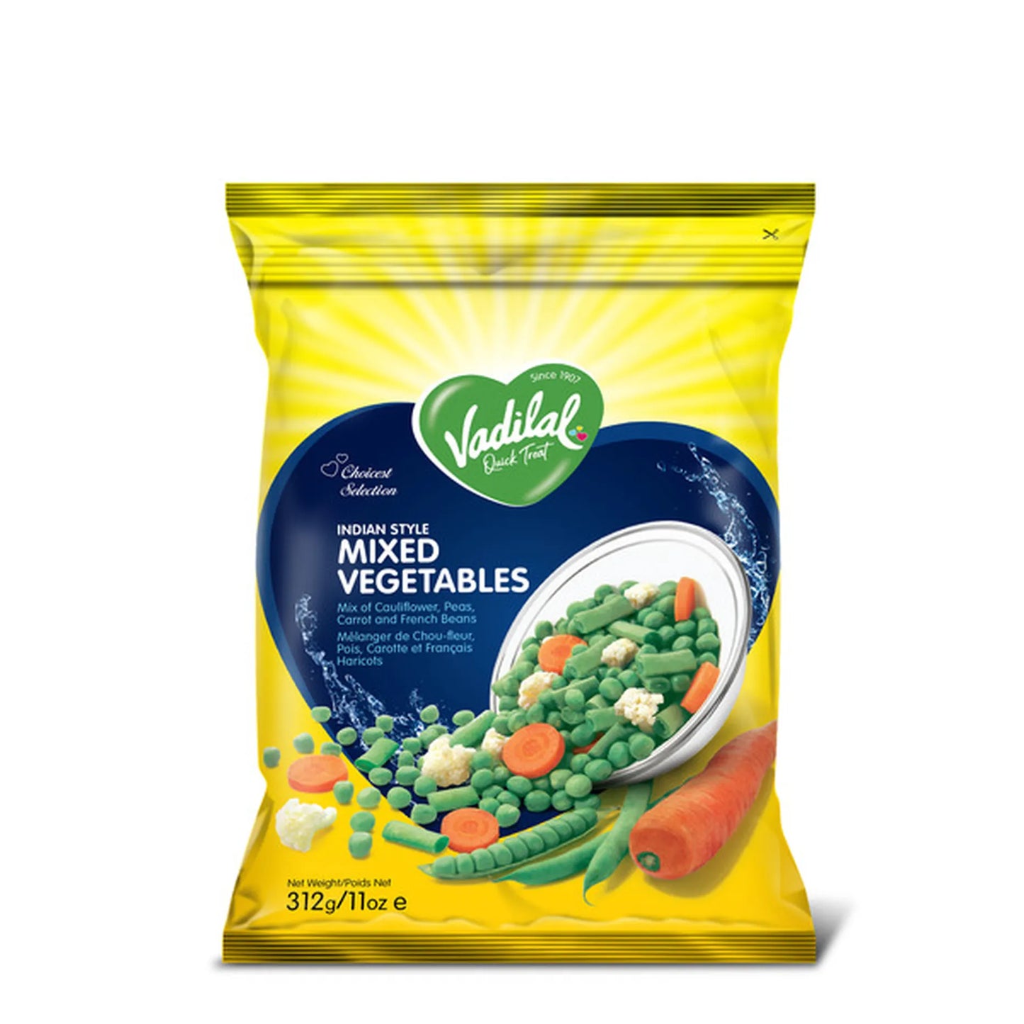 VAD MIXED VEGETABLES 11OZ