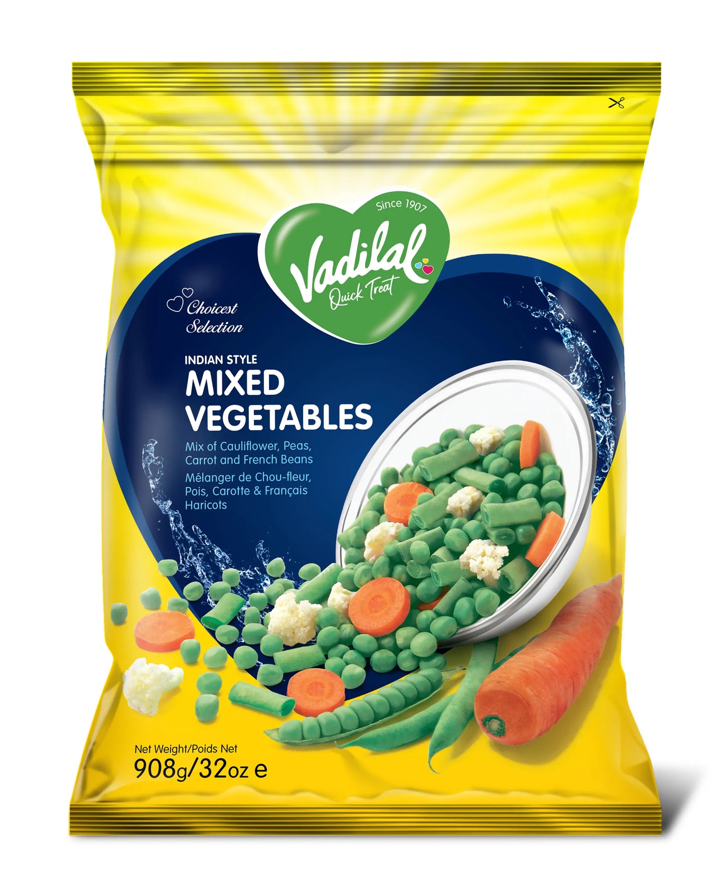 VAD MIXED VEGETABLES 32OZ