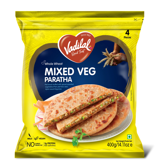 VAD MIXED VEG PARATHA 4QT