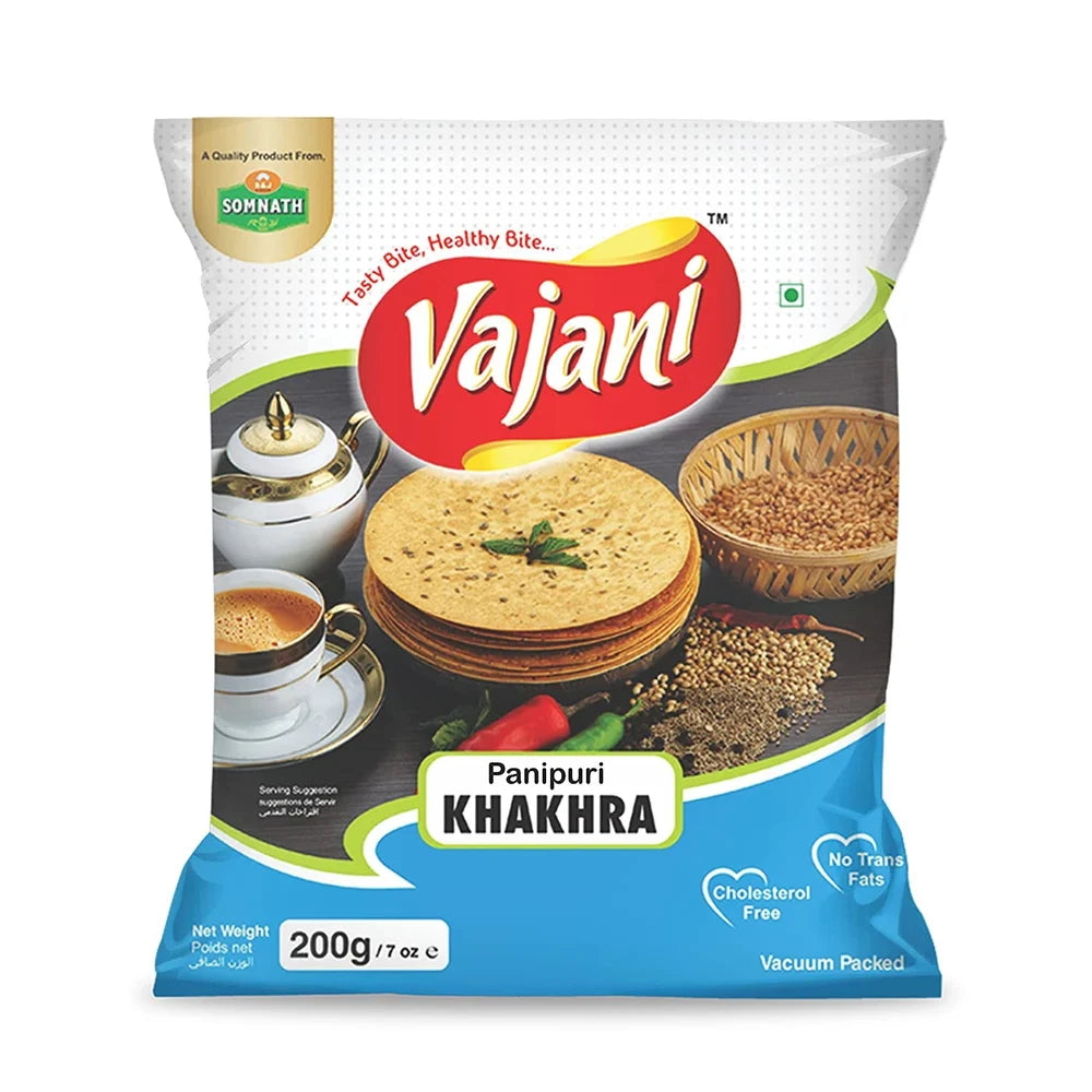 VAJANI KHAKHRA PANI PURI 200G