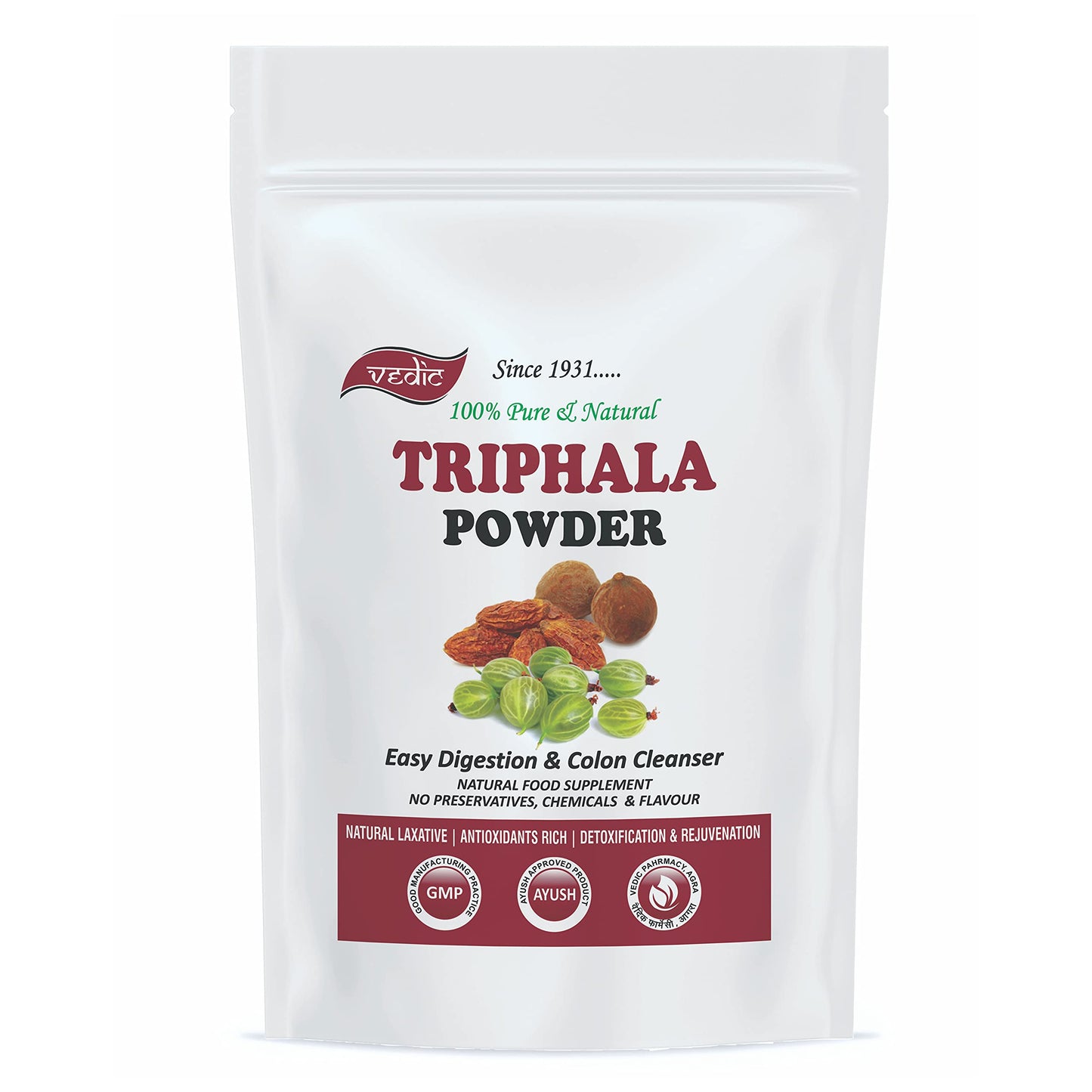 VEDIC TRIPHALA POWDER 100G