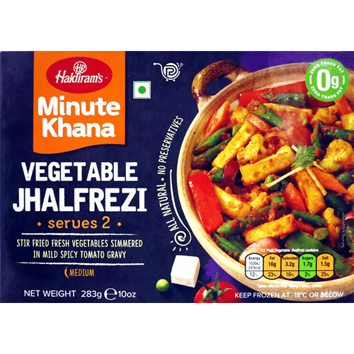 HALDIRAM'S VEG JHALFREZI 283G