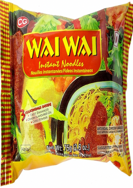 WAIWAI NOODLES 75G