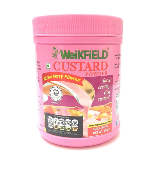 WEIKF CUSTARD STRW POWDER 300G