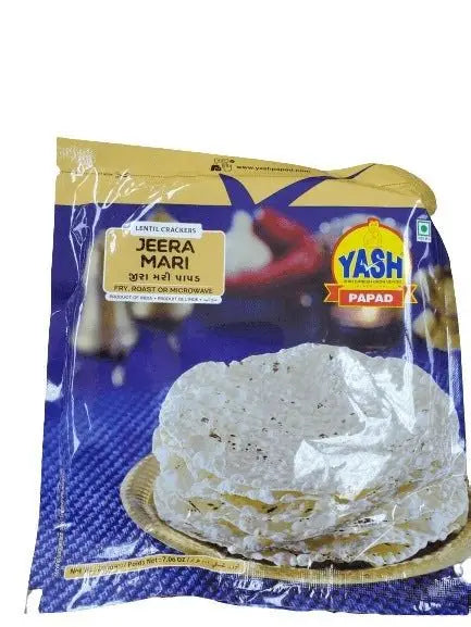 YASH JEERA MARI PAPAD 200G