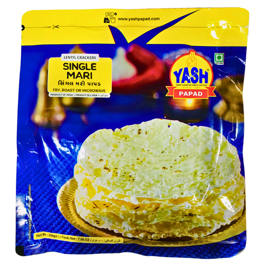 YASH SINGLE MARI PAPAD 200G