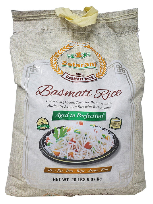ZAFARANI BAS RICE 20LB