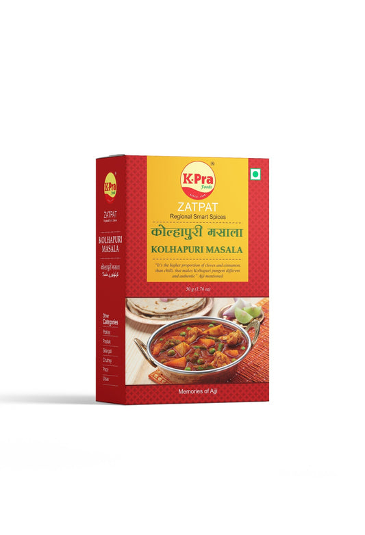 ZATPAT KOLHAPURI MASALA 50G