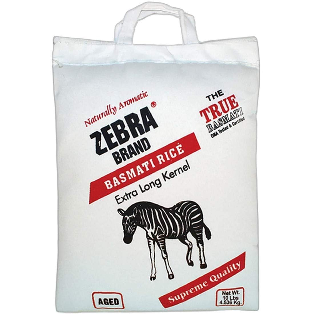 ZEBRA BAS RICE 10LB